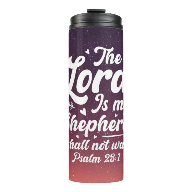 Bouteilles Isothermes Lord est mon berger (Devant)