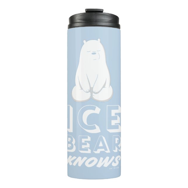 Bouteilles Isothermes L'Ours De Glace Connaît (Devant)