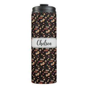 Bouteilles Isothermes Louveur de livres floraux