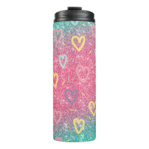 Bouteilles Isothermes Love Parties scintillant Hearts