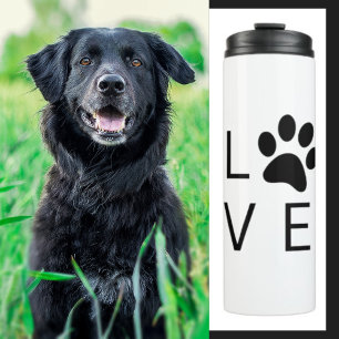 Bouteilles Isothermes Love Paw Black