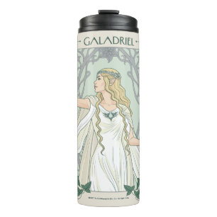 Bouteilles Isothermes Lumière de Galadriel de Valinor Graphique