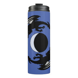 Bouteilles Isothermes Lune Dragons Design Imaginaire Tumbler thermique