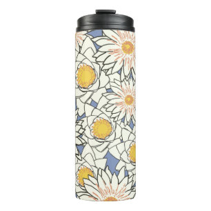 Bouteilles Isothermes Lys de lotus motifs à fleurs