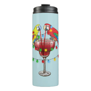 Bouteilles Isothermes Macaws Tropical Boire Du Vin