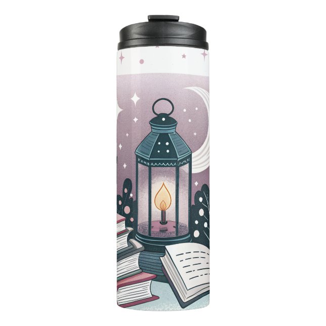 Bouteilles Isothermes Magic Late Night Reading Club Lantern Book Stack (Devant)