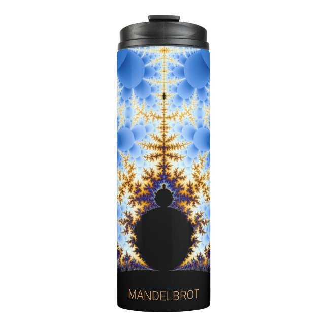 Bouteilles Isothermes Magnifique Mandelbrot Fractal (Devant)