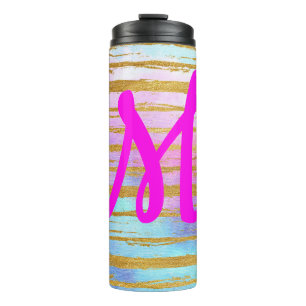 Bouteilles Isothermes Magnifique Monogramme Moderne
