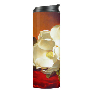 Bouteilles Isothermes Magnolia sur Red Velvet Martin Johnson Heade