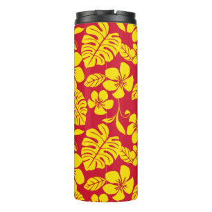 BOUTEILLES ISOTHERMES MAILLOT DE BAIN ROSE (ROUGE/OR)