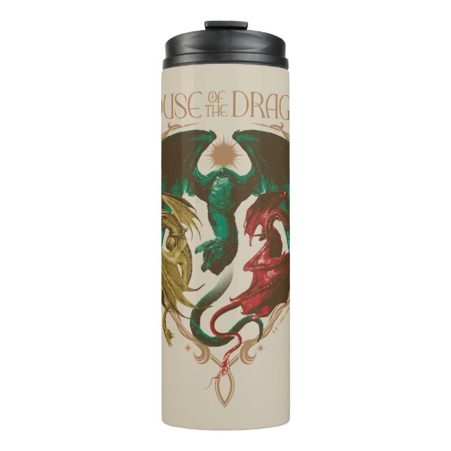 Bouteilles Isothermes Maison du Dragon | Bouclier dragon (Devant)