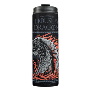 Bouteilles Isothermes MAISON DU DRAGON Profil de dragon en flammes