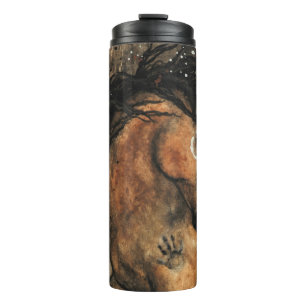 Bouteilles Isothermes Majestic Ancestors Spirit Horse par Bihrle