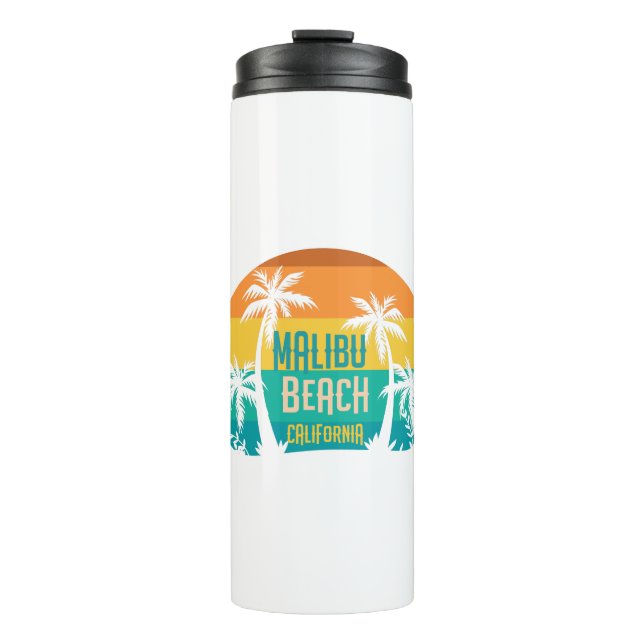 Bouteilles Isothermes Malibu Beach Retro (Devant)