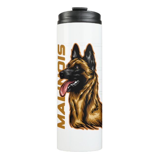 Bouteilles Isothermes Malinois belge (Devant)
