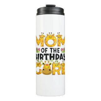 Bouteilles Isothermes Maman 1er Anniversaire Girl Giraffe Theme Party Zo