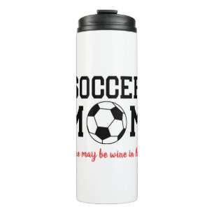 Bouteilles Isothermes Maman de football drôle