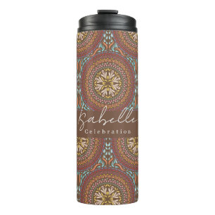 Bouteilles Isothermes Mandala Brown