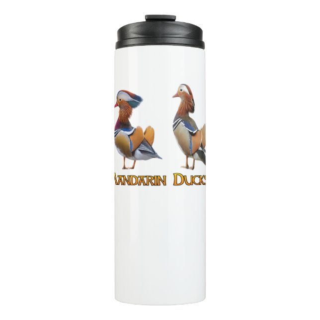 Bouteilles Isothermes Mandarin Canard Fuite Profileur Thermique (Devant)