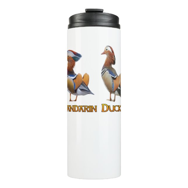 Bouteilles Isothermes Mandarin Canard Fuite Profileur Thermique (Devant)