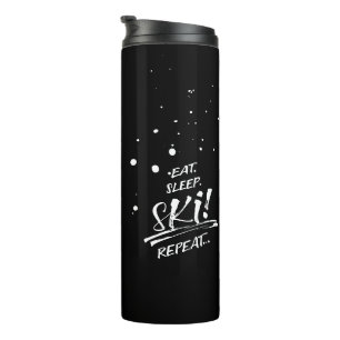 Bouteilles Isothermes Manger Dormir Skier Répéter Tumbler Thermique