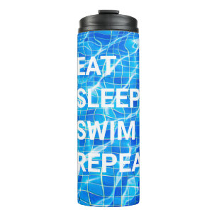 Bouteilles Isothermes Manger Sommeil nage Répéter piscine aquatique aqua