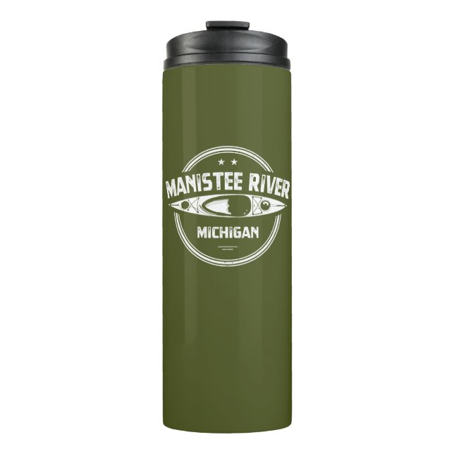 Bouteilles Isothermes Manistee River, Michigan (Devant)