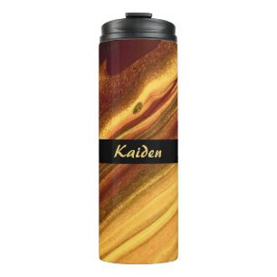 Bouteilles Isothermes Marbre bourguignon et or