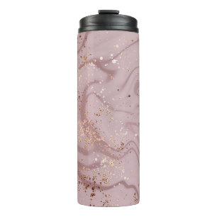 Bouteilles Isothermes Marbre liquide : Artistérie Rose d'or.