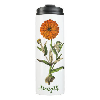 Bouteilles Isothermes Marigold Strength Tourisme Mug Thermal Tumbler