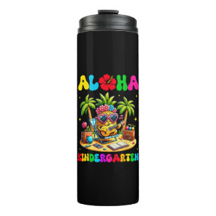 Bouteilles Isothermes Maternelle Aloha Ananas Hawaï Rentree Scolaire