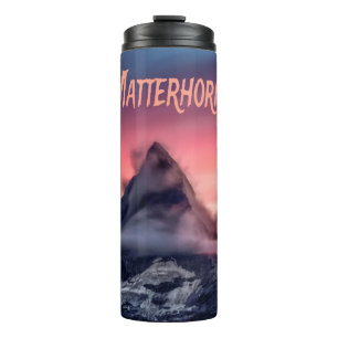 Bouteilles Isothermes Matterhorn Mountain Europe Alpes Suisse Italie