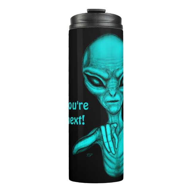 Bouteilles Isothermes Mauvais Alien, Tu es le prochain ! (Devant)