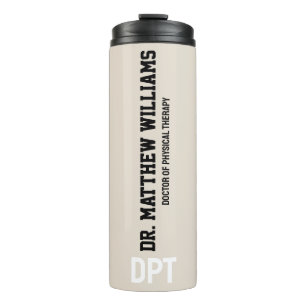Bouteilles Isothermes Médecin DPT personnalisé de la thérapie physique C