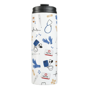 Bouteilles Isothermes Médecin Médicale moderne Motif infirmière