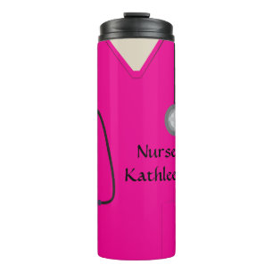 Bouteilles Isothermes Médicale Scrubs Uniforme Hot Rose