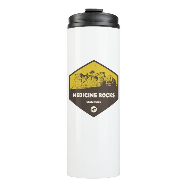 Bouteilles Isothermes Medicine Rocks State Park Montana (Devant)