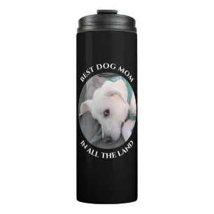 Bouteilles Isothermes Meilleur Chien Maman Photo Cute White Chien Chien 