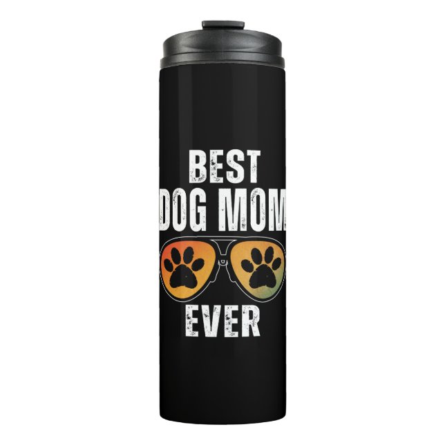 BOUTEILLES ISOTHERMES MEILLEUR CHIEN MOM JAMAIS (Devant)