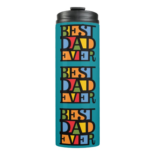 Bouteilles Isothermes MEILLEUR DAD JAMAIS tumbler (Devant)