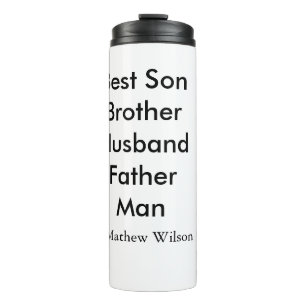 Bouteilles Isothermes Meilleur homme fils mari papa citations ajouter no