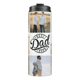 Bouteilles Isothermes "Meilleur Papa Jamais" Photo Tumbler