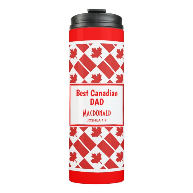 BOUTEILLES ISOTHERMES MEILLEUR PÈRE CANADIEN (Devant)