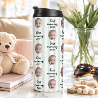 Meilleure Maman Bébé Visage Photo Découpe Drôle Mi