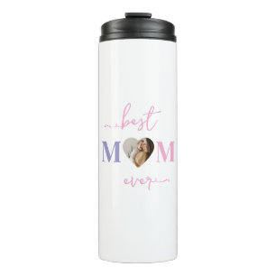 Bouteilles Isothermes Meilleure maman jamais Tumbler personnalisé avec p