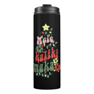 Bouteilles Isothermes Mele Kalikimaka Chemise Pour Femmes Hawaiian Hawai