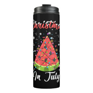 Bouteilles Isothermes Melon Noël Arbre Été Noël En Juillet