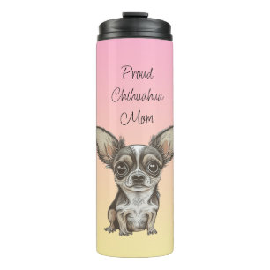 Bouteilles Isothermes Mère de Chihuahua fière