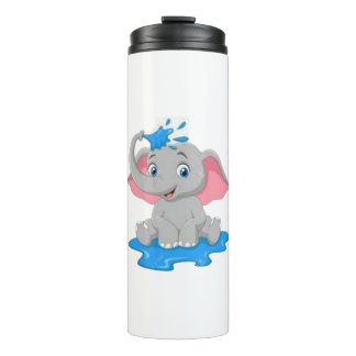 Bouteilles Isothermes Mia L'éléphant du bébé