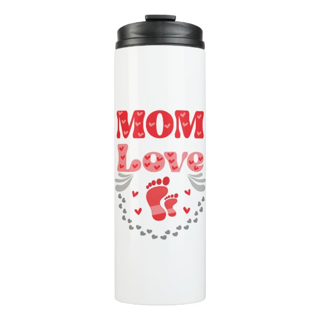 Bouteilles Isothermes Mignonne Maman Amour (Devant)